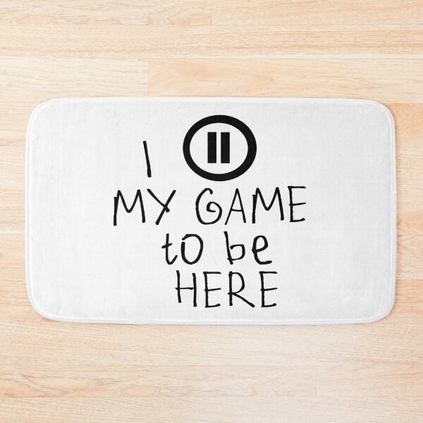 Item preview, I Paused My Game To Be Here designed and sold by kinpirks.