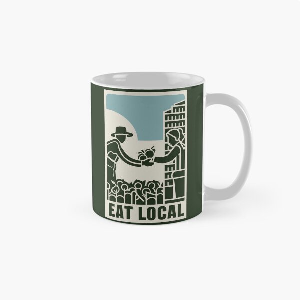 Item preview, EAT LOCAL -eat local food designed and sold by MeringueMango.