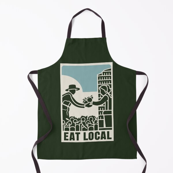 Item preview, EAT LOCAL -eat local food designed and sold by MeringueMango.