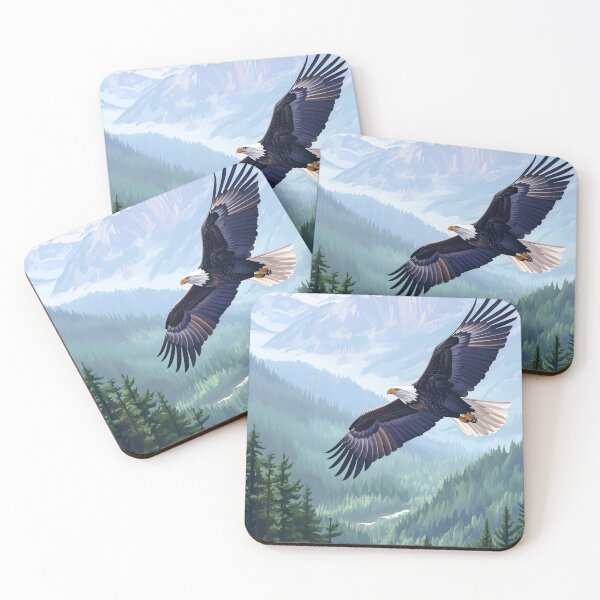 Item preview, Majestic Mountain Eagle designed and sold by cute-animals99.