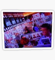 Old VHS tape store Sticker
