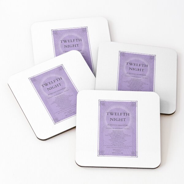 Item preview, Twelfth Night poster designed and sold by HoneyLemonSun.