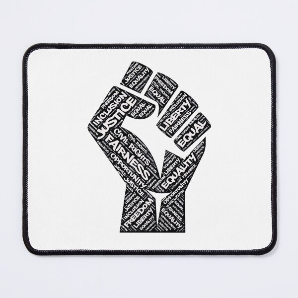 Item preview, African American Civil Rights Black Power Fist Justice Design designed and sold by tshirtexpressiv.