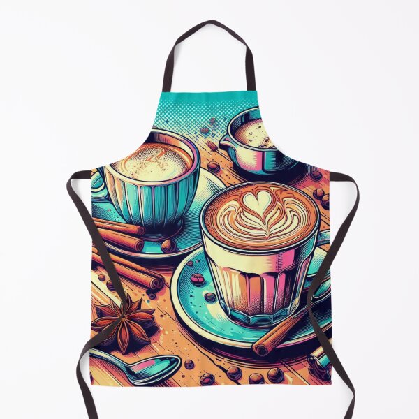 Item preview, Chai Latte: Pop Art Beverage Bliss designed and sold by StickerStudio27.