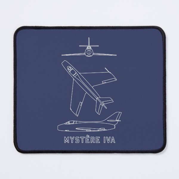 Item preview, Mystere IV A French Jet Plane Blueprint Diagrams designed and sold by MilitaryMart.