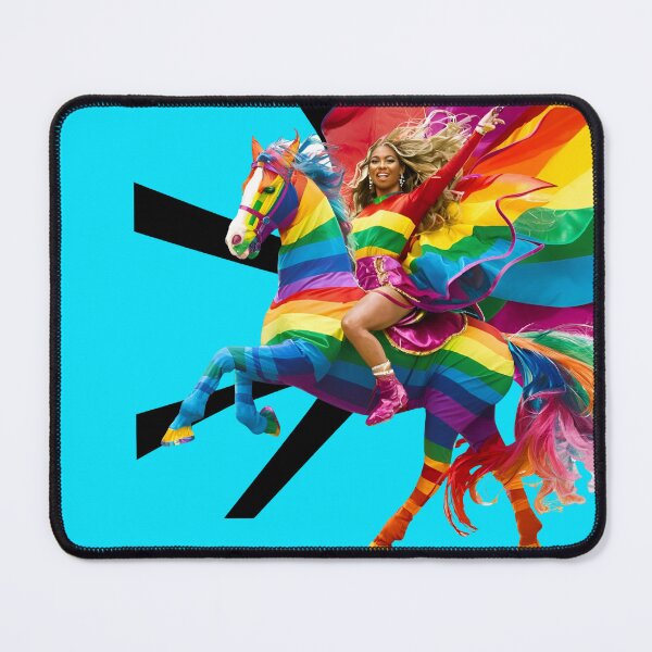 Item preview, Cowboy Carter: Magic of Rainbow Colors with a Flying Feeling T-Shirt Design designed and sold by tshirttrendstop.