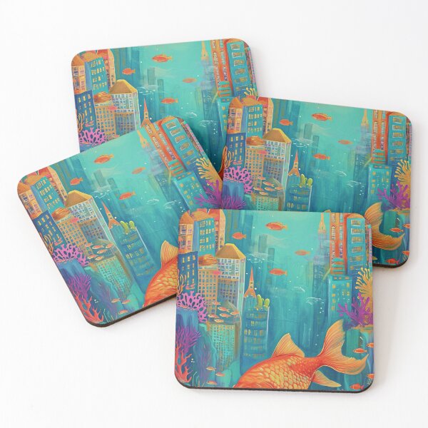 Item preview, Underwater Whimsy designed and sold by cute-animals99.