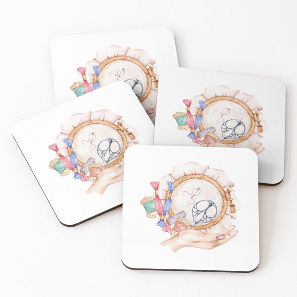 Item preview, Vintage Needlework Design, Embroidery Logo designed and sold by caraulanart.
