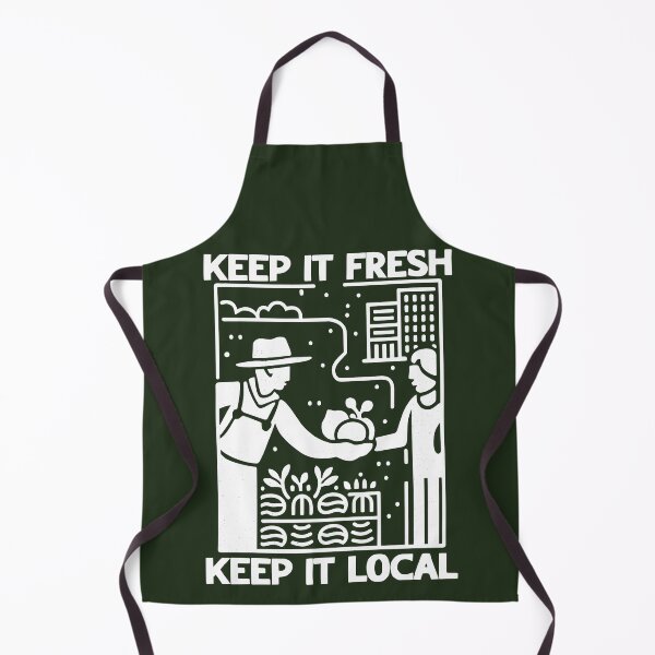 Item preview, KEEP IT FRESH, KEEP IT LOCAL -eat local designed and sold by MeringueMango.
