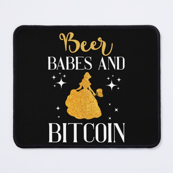 Item preview, Beer, Babes And Bitcoin designed and sold by TheBitcoinStore.