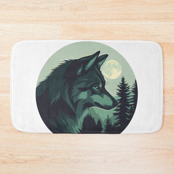 Item preview, Nature Portrait Of Wolf designed and sold by NicolasGlowArt.