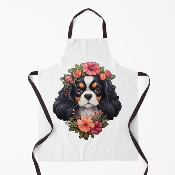 Item preview, Cute Flower King Charles Spaniel Mom Dad Guardian Angel Best Friend Doggie Paw designed and sold by SMARTKIT  DESIGNAGENCY.