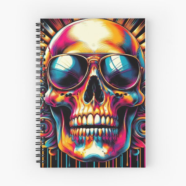 Item preview, Colorful Skull designed and sold by HorizonsStudio.