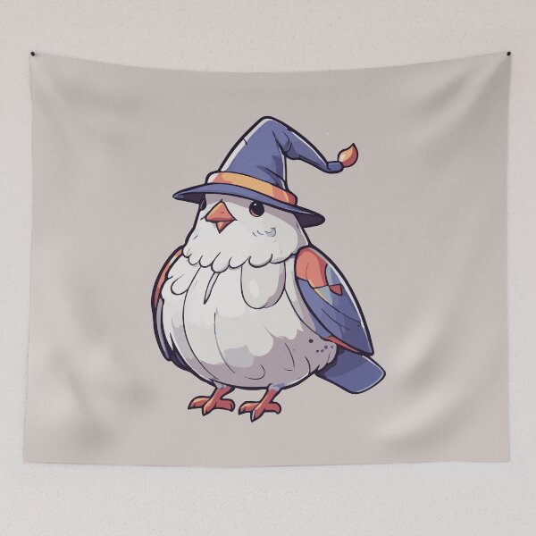 Item preview, fat bird Wizard designed and sold by Atlantico54.