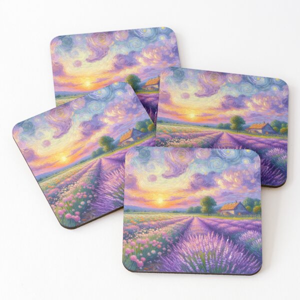 Item preview, Lavender violet fields designed and sold by tipitoes.