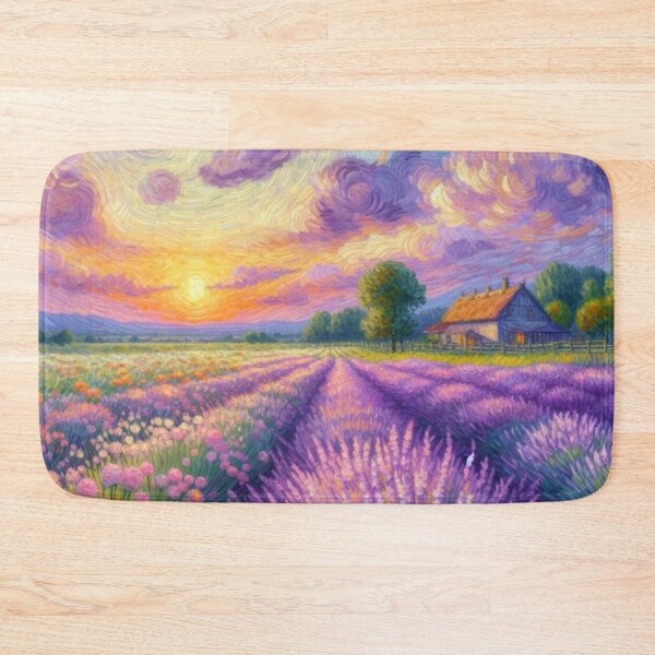 Item preview, Lavender violet fields designed and sold by tipitoes.