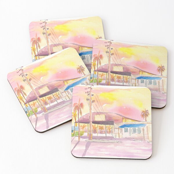 Item preview, Naples Florida Tropical Street Scene at Sunset designed and sold by artshop77.