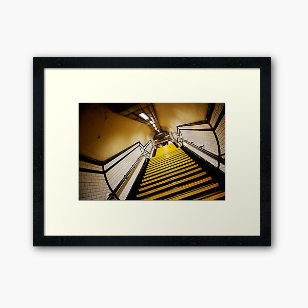 Exit Framed Art Print