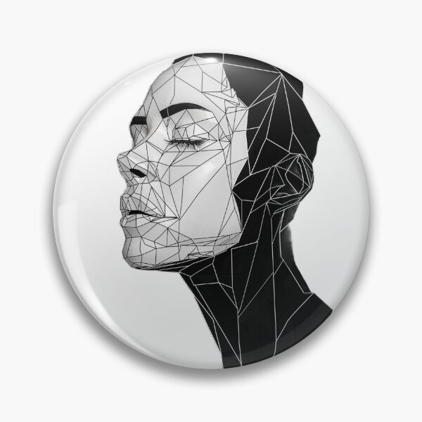 Item preview, Simple geometric origami woman designed and sold by RiSchuDesign.