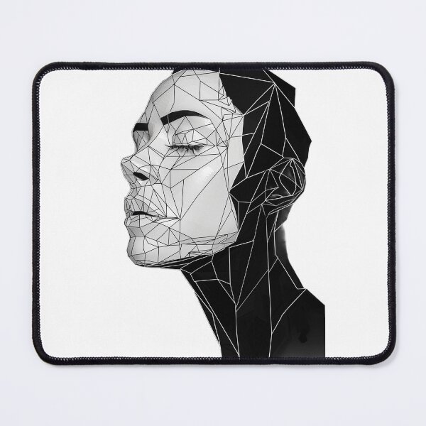 Item preview, Simple geometric origami woman designed and sold by RiSchuDesign.