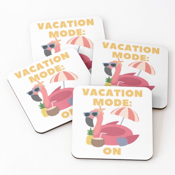 Item preview, Flamingo Vacation Mode ON designed and sold by Sandi-Pandi.