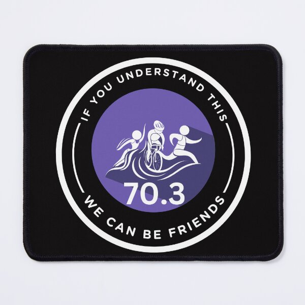 Item preview, 70.3 Miles Triathlon Friendship Test - Swim, Bike, Run Design designed and sold by Triathlongram.