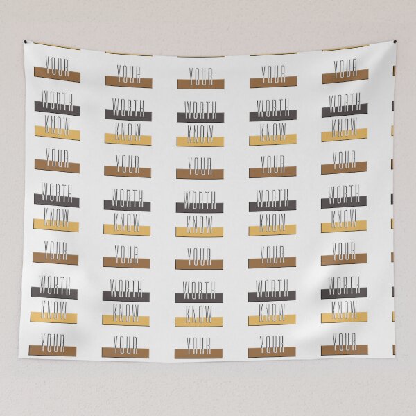 Item preview, Know Your Worth designed and sold by ThurmanatorX.