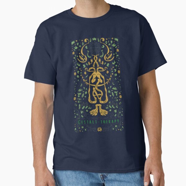 Vista previa del artículo con la obra «El arte de la terapia Gestalt», diseñado y vendido por GestaltTees.