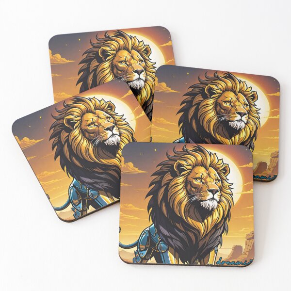 Item preview, Cyborg Lion  designed and sold by DreamistStore.