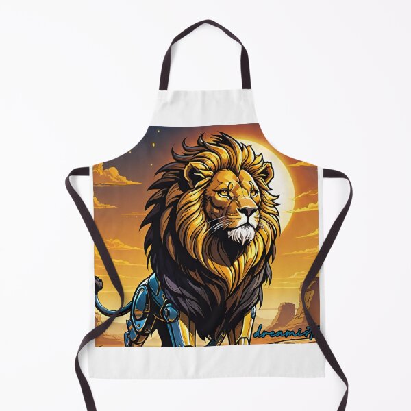 Item preview, Cyborg Lion  designed and sold by DreamistStore.