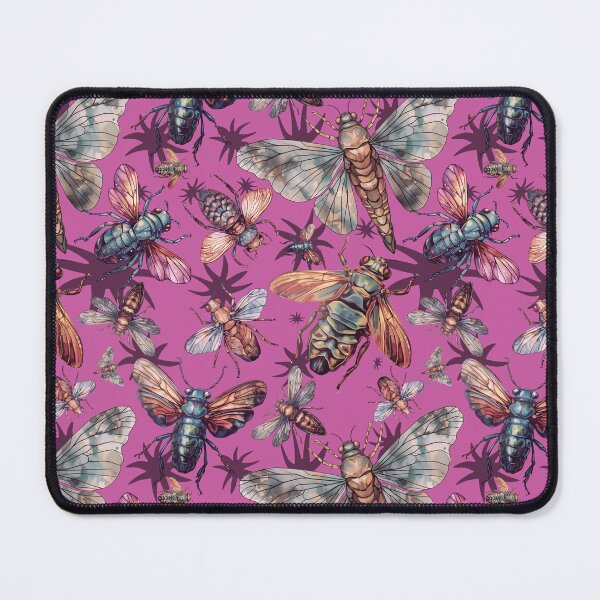 Item preview, Cicada pattern Insect Enthusiasts entomology violet designed and sold by AlchemyColor.