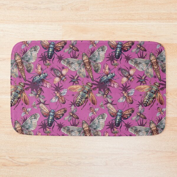 Item preview, Cicada pattern Insect Enthusiasts entomology violet designed and sold by AlchemyColor.