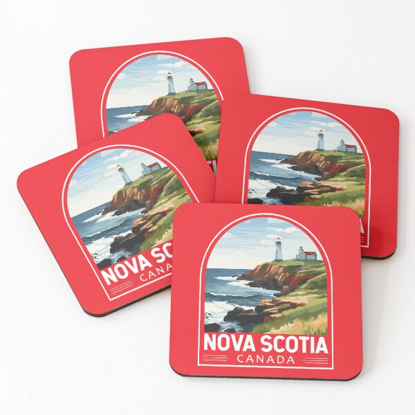 Item preview, Nova Scotia Canada Travel Art Emblem designed and sold by KrisSidDesigns.