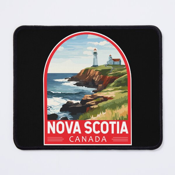 Item preview, Nova Scotia Canada Travel Art Emblem designed and sold by KrisSidDesigns.