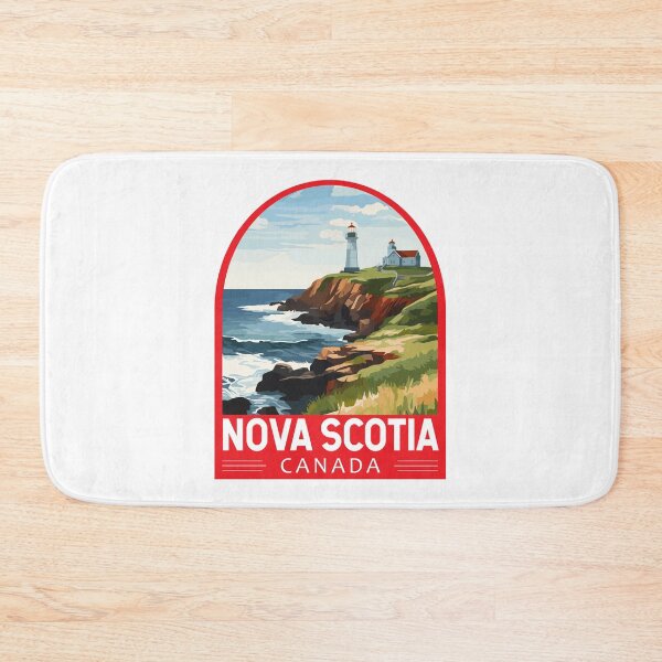 Item preview, Nova Scotia Canada Travel Art Emblem designed and sold by KrisSidDesigns.