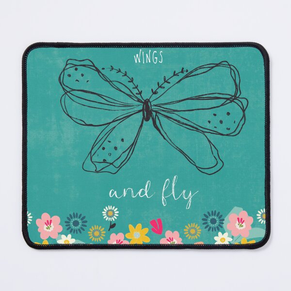 Item preview, Unfurl Your Wings, Floral Butterfly Art by Terri Conrad designed and sold by Terri Conrad.