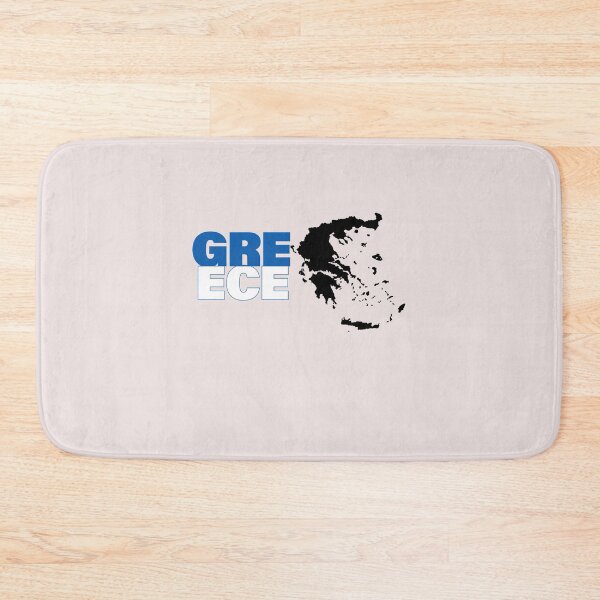 Item preview, Greece Flag Map designed and sold by AnimalsDH305.