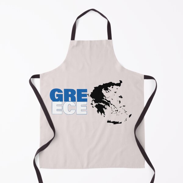 Item preview, Greece Flag Map designed and sold by AnimalsDH305.