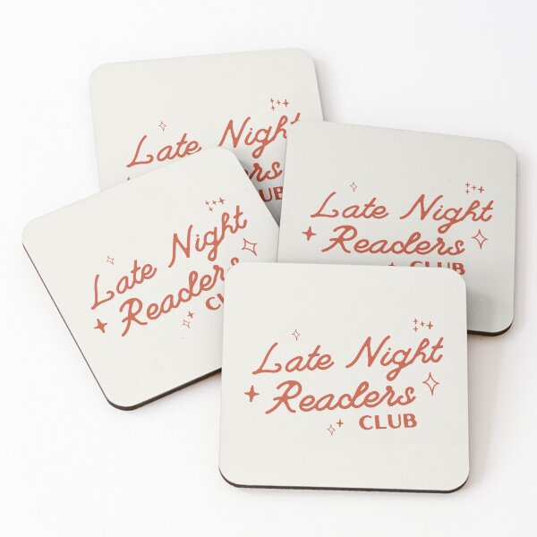 Item preview, Late Night Readers Club - bookish, book club, book lover designed and sold by tziggles.