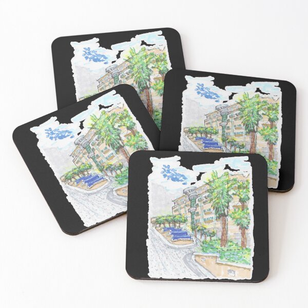 Item preview, Cancun Sandos Facade designed and sold by JoseloRochaArt.
