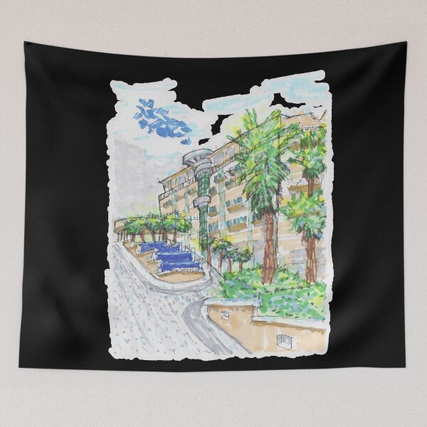 Item preview, Cancun Sandos Facade designed and sold by JoseloRochaArt.
