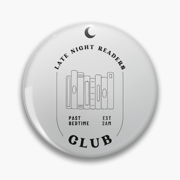 Item preview, Late Night Readers Club - bookish, book club, book lover designed and sold by tziggles.