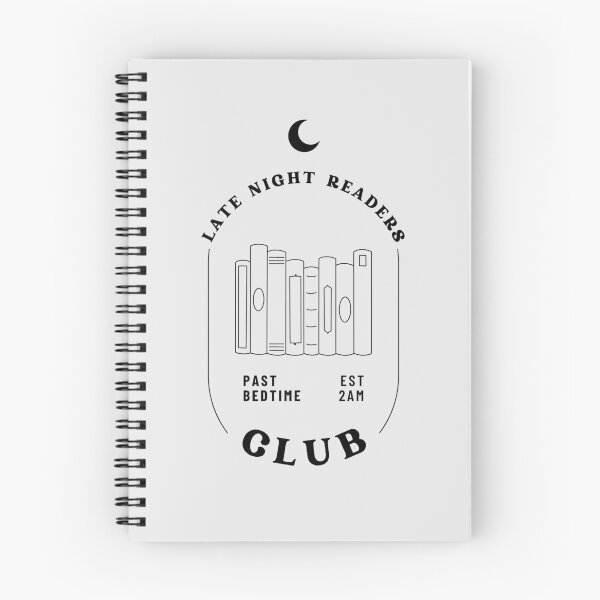 Item preview, Late Night Readers Club - bookish, book club, book lover designed and sold by tziggles.