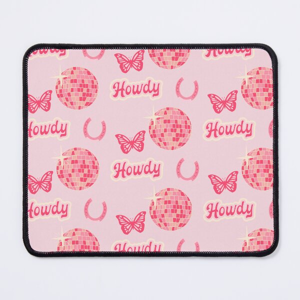 Item preview, Howdy Disco Cowgirl Collage Pattern designed and sold by Creative Brat Design Studio.