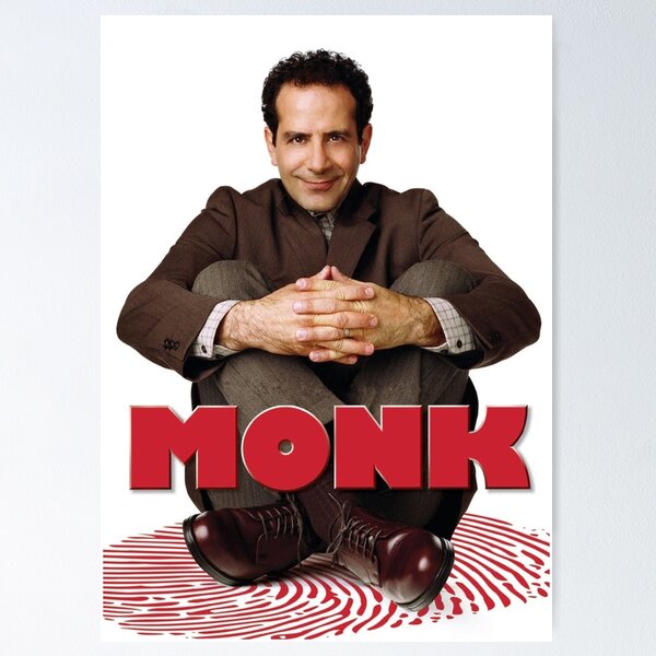 Item preview, Adrian Monk Poster designed and sold by Quellirarts.