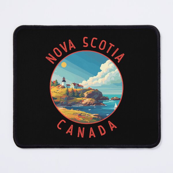 Item preview, Nova Scotia Canada Retro Distressed Circle designed and sold by KrisSidDesigns.