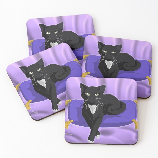 Item preview, Lounging Cat designed and sold by Wicked--Fang.