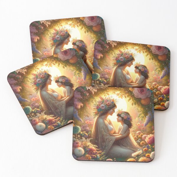 Item preview, Sunset in the flower paradise designed and sold by Cerberus-Art.