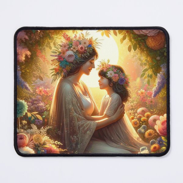Item preview, Sunset in the flower paradise designed and sold by Cerberus-Art.