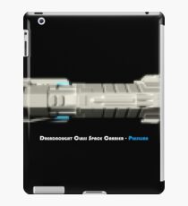8 Bit Pixel Spaceship Dreadnought Class Space Carrier - Plusllian iPad Case/Skin